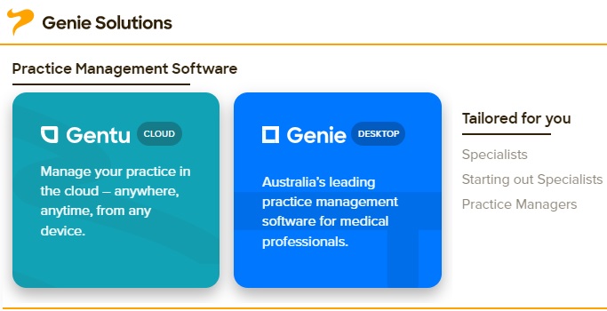 Genie Medical Software Support