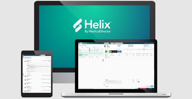 MedicalDirector Helix Cloud-Based Practice Management Software