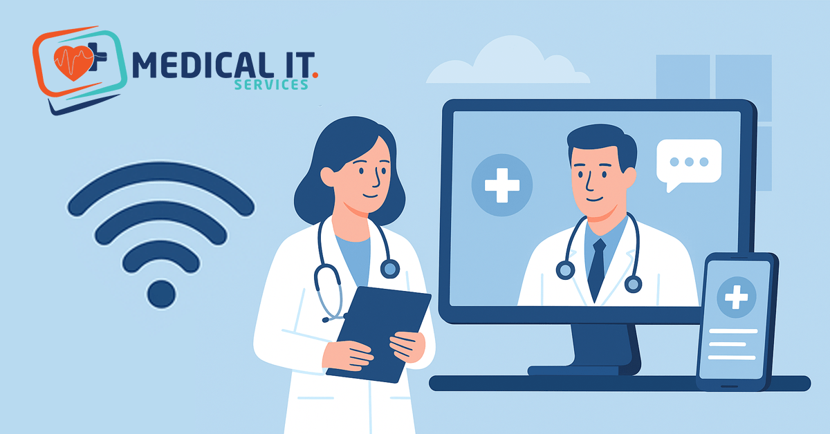 Healthcare clinic using secure, high-speed connectivity from professional Providers of Internet in Australia.