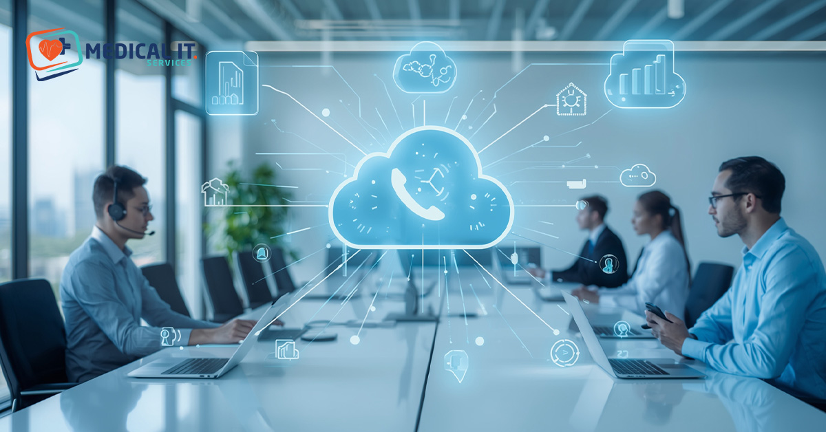 Cloud phone systems with uptime monitoring, redundancy, and disaster recovery infrastructure