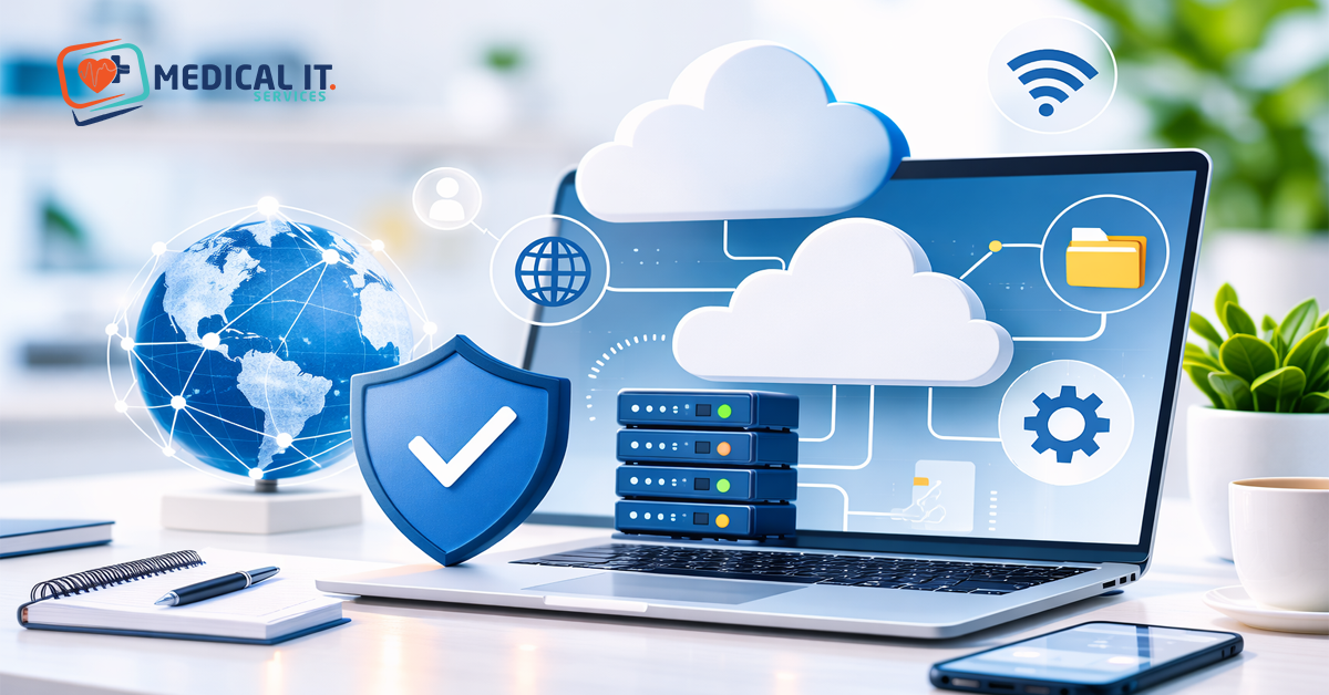 Managed IT Service Solutions cloud and network system