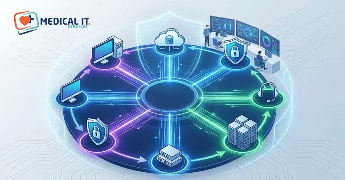 Managed IT services in Australia office network