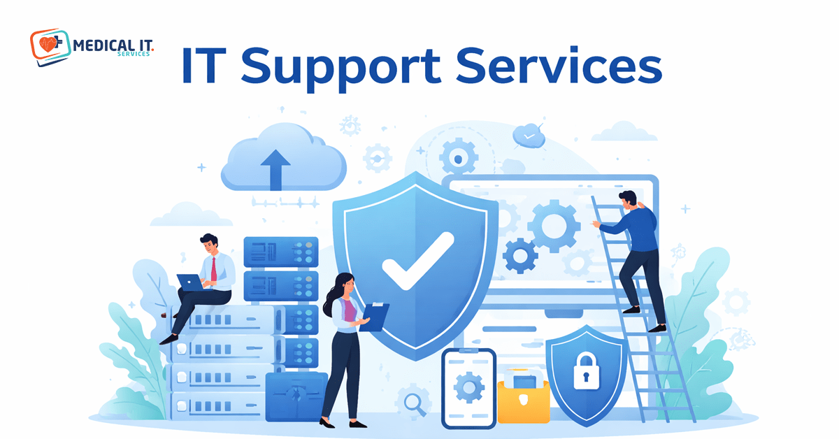 Business IT support services modern system