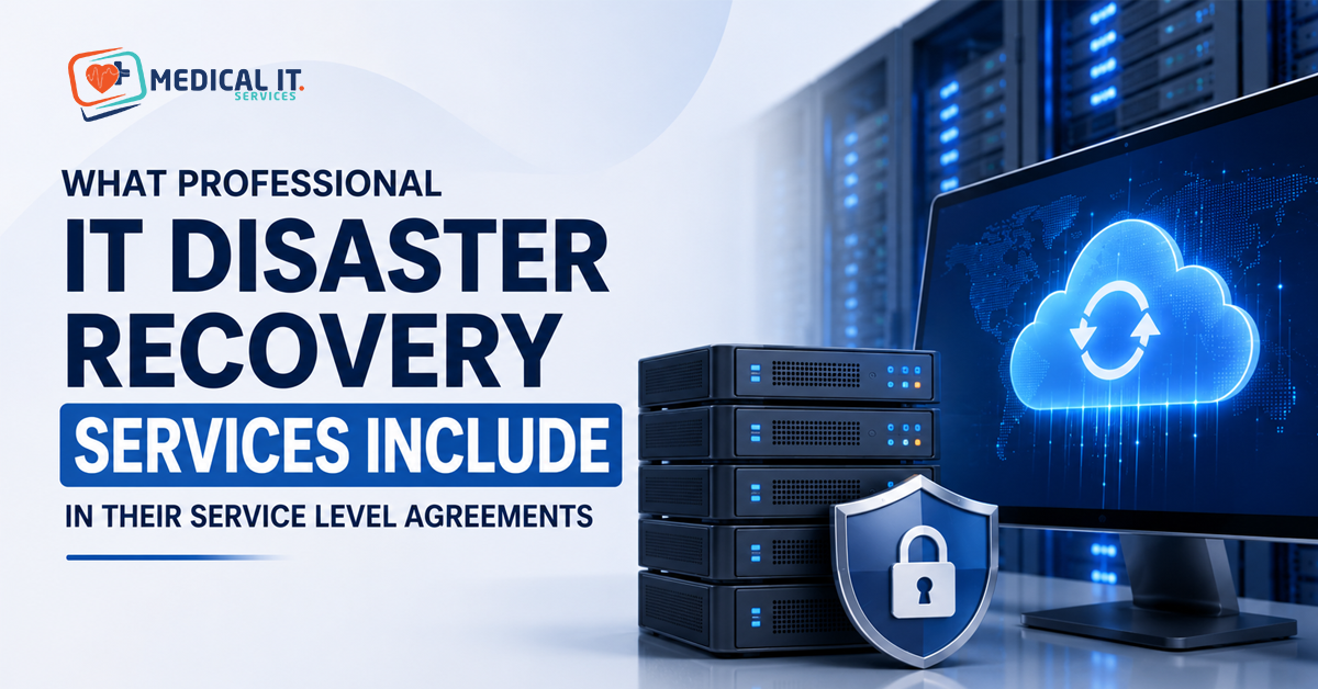 IT disaster recovery services for secure business data