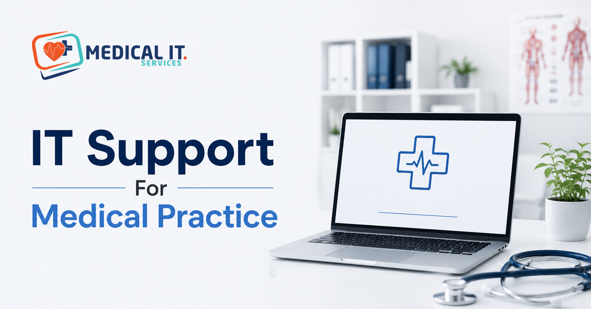IT support keeping medical practice systems running safely