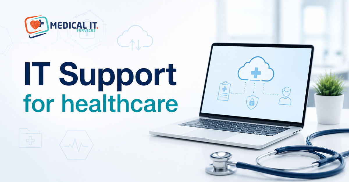 IT Support for Healthcare with secure clinical systems